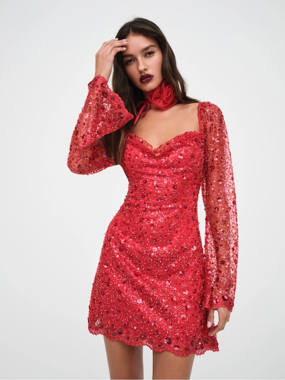 For Love & Lemons Gwendolyn Mini Dress
